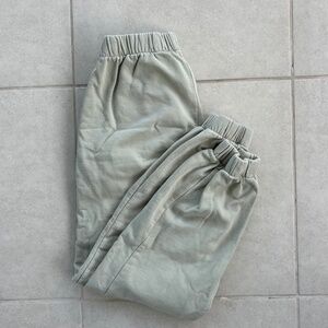 Sage green brandy Melville sweatpants!